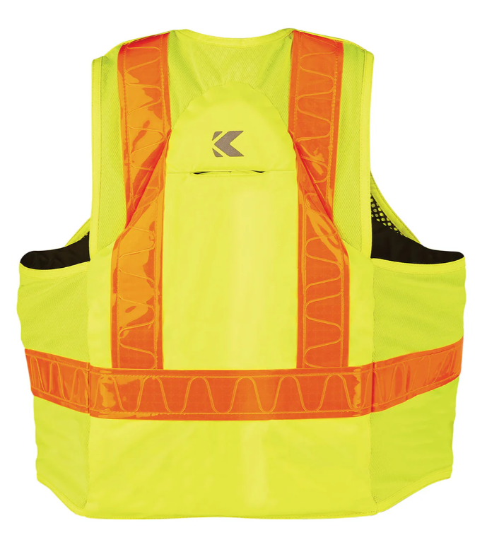 Kent Safety Life Jacket Hi-Vis Yellow Type 2 from Columbia Safety